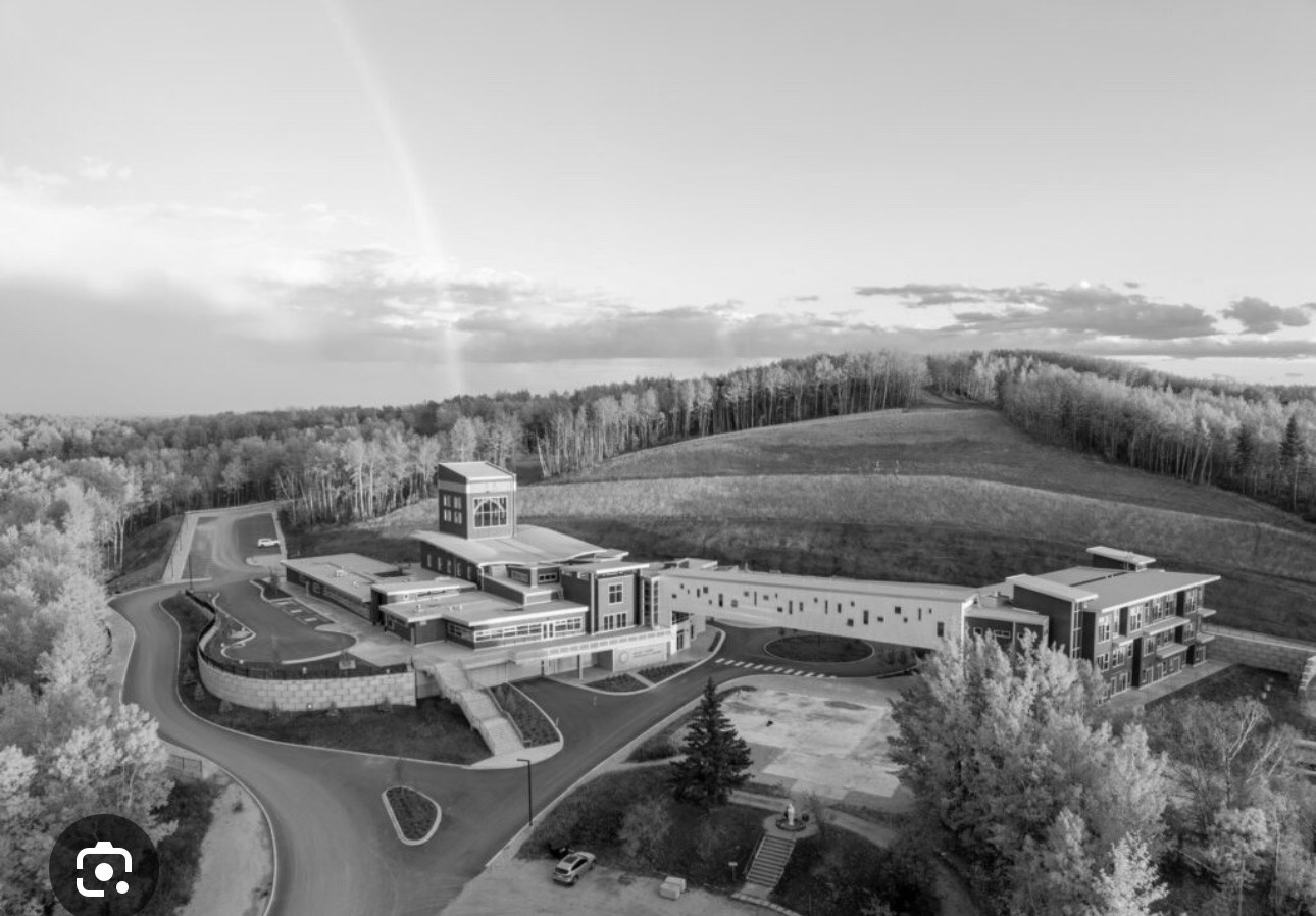 Mount Carmel Spiritual Centre and its wooded grounds